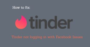 Tinder not logging in with Facebook