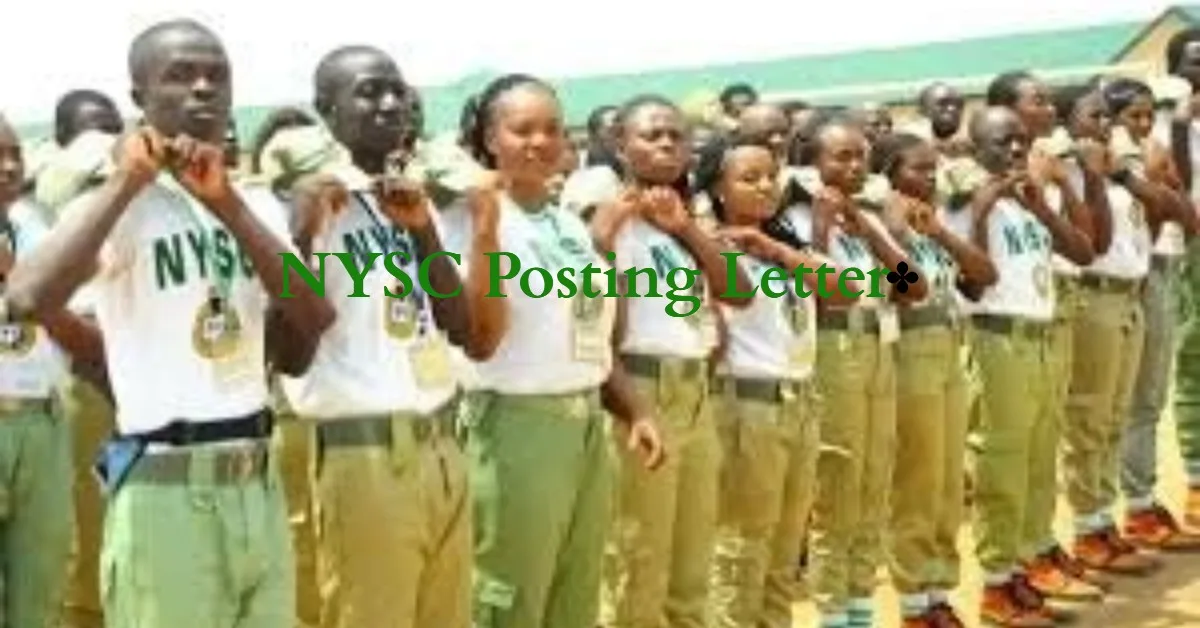 Acceptance Letter Format for NYSC