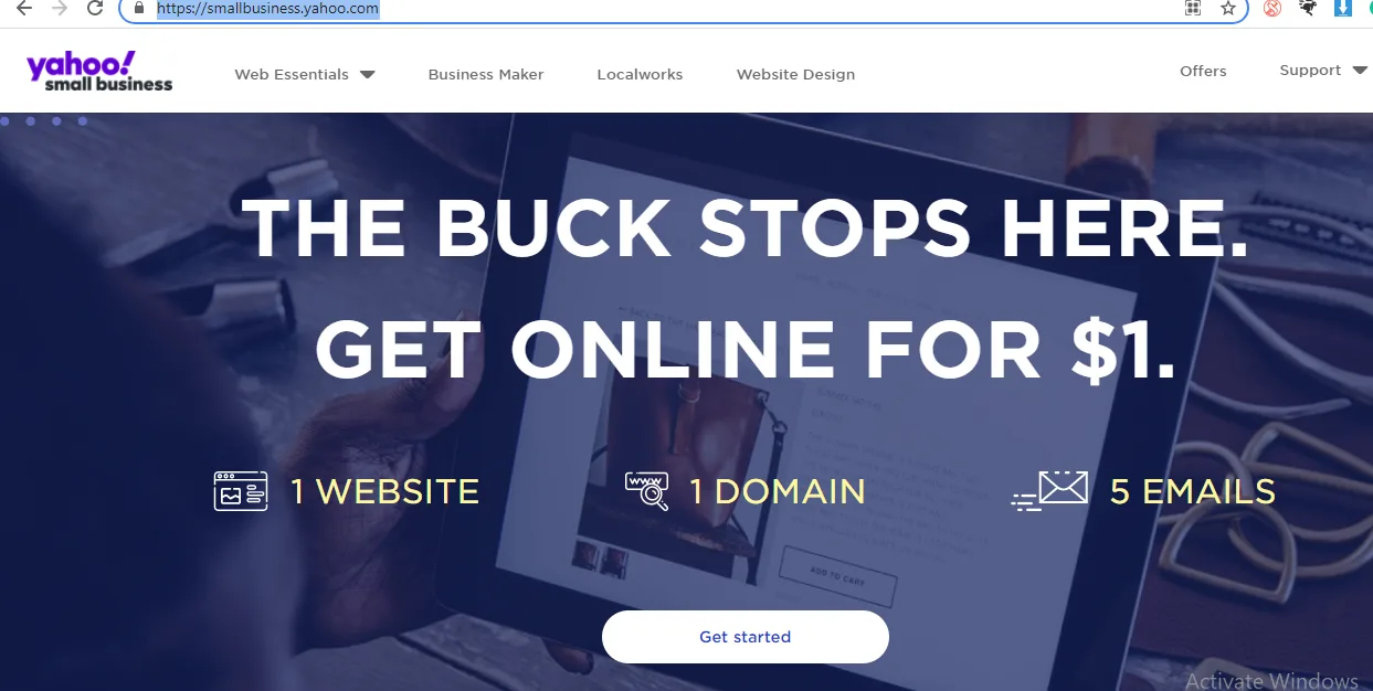 Yahoo Small Business Website Builder | Grow Your Business Online