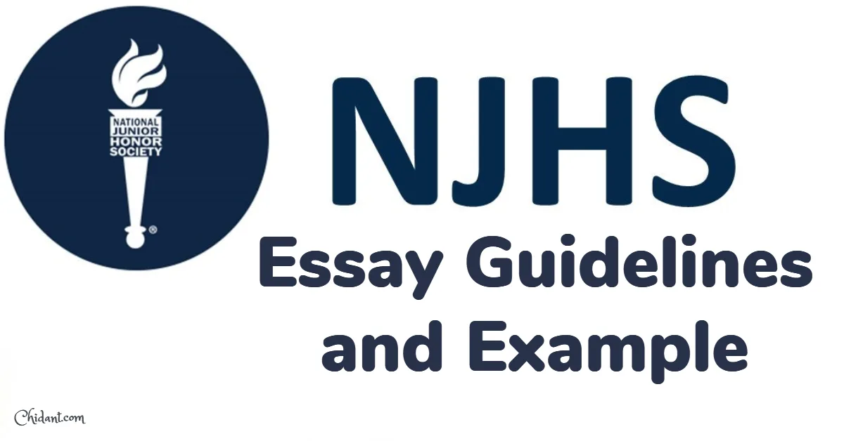 National Junior Honor Society (NJHS) Essay Guidelines and Example