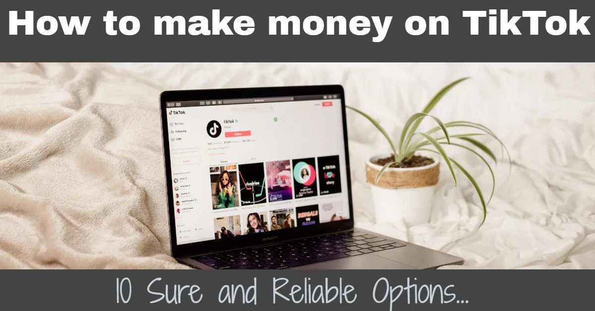 How to make money on Tiktok (10 Sure and Reliable Options)