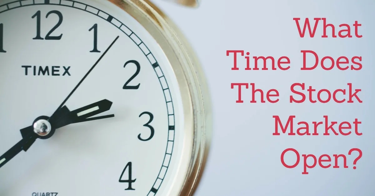 What Time Does The Stock Market Open?