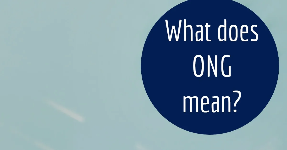 What does ONG mean?