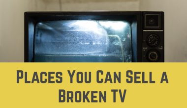 Places You Can Sell a Broken TV