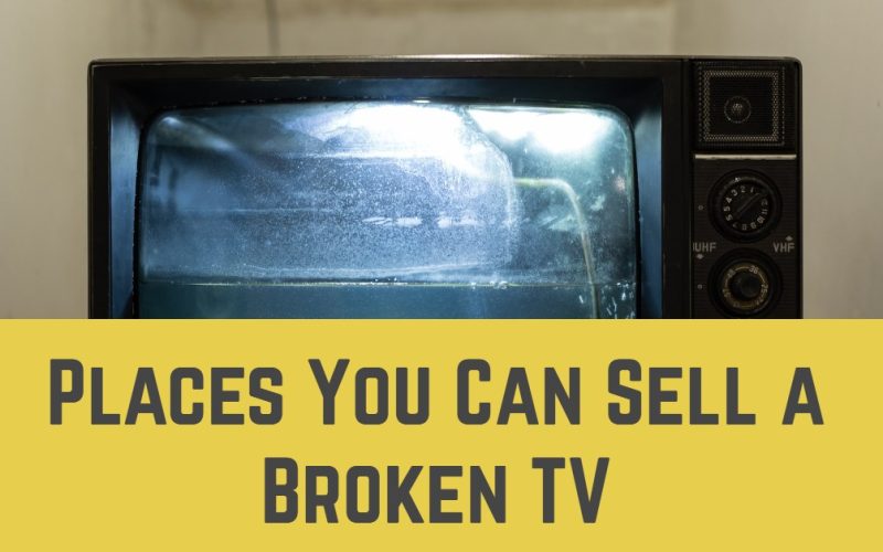 Places You Can Sell a Broken TV