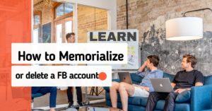 How to Memorialize a Facebook Account