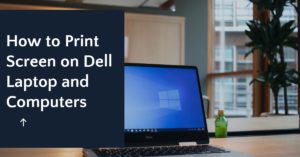 How to Print Screen on Dell Laptop and Computers 