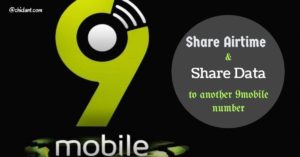 How to transfer airtime and data on 9mobile