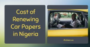 Cost of Renewing Car Papers in Nigeria