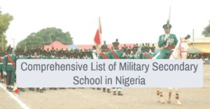 Military Secondary Schools in Nigeria