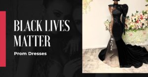 Black Lives Matter prom dress