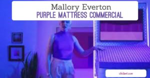 Who is the Woman in the Purple Mattress Commercial